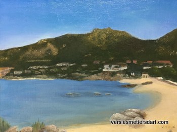 une plage en Corse